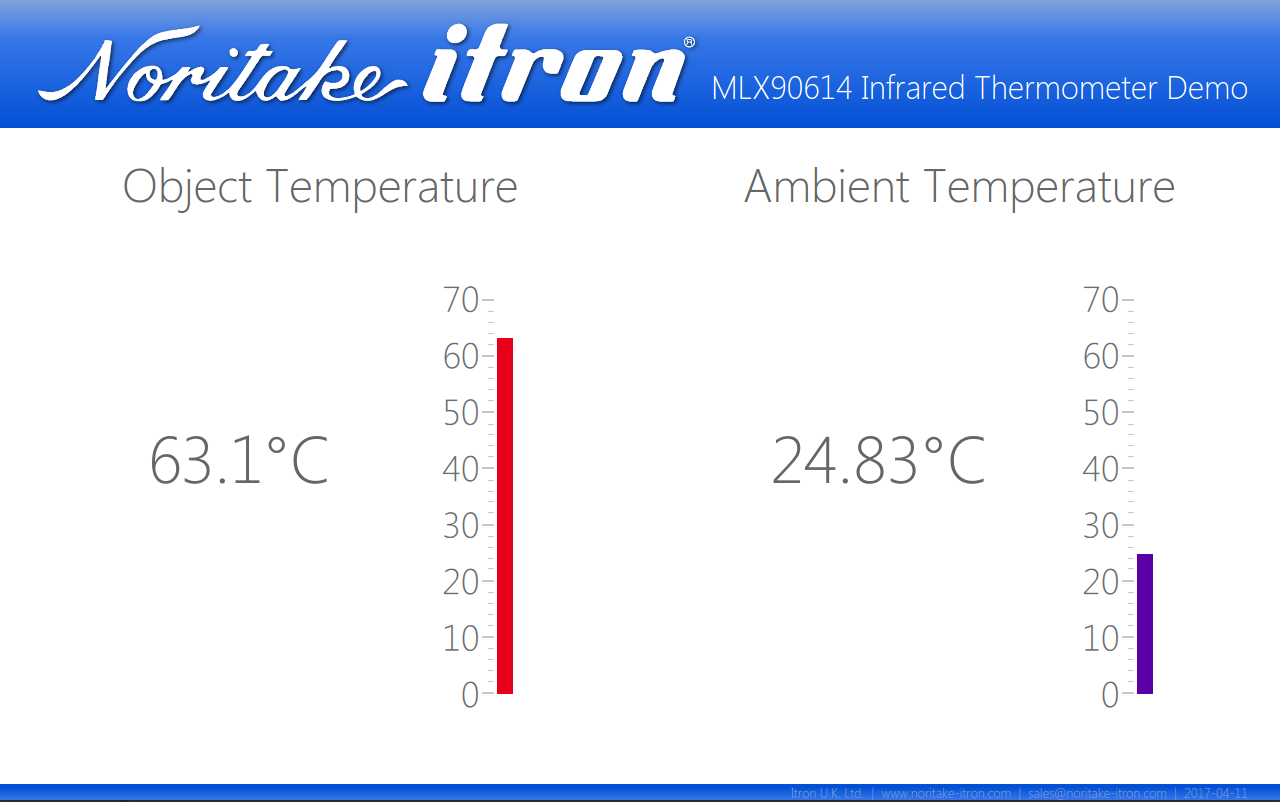 Infrared Thermometer Project